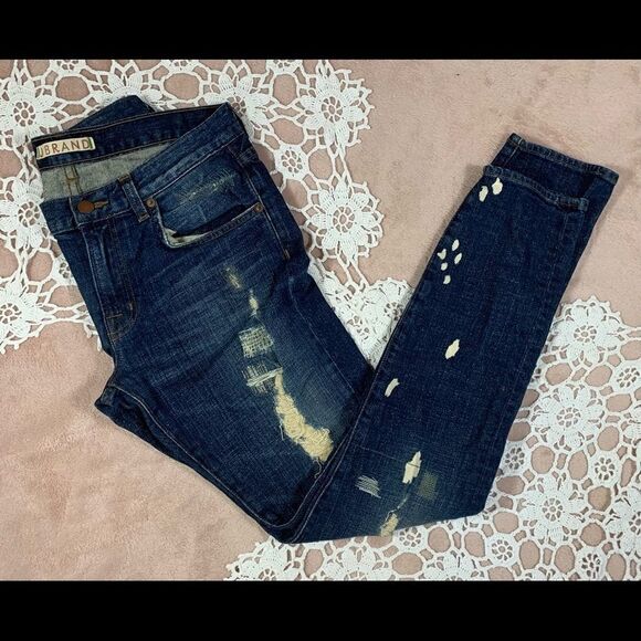 J Brand DK Shredder Distressed Jeans 26 - Picture 1 of 11